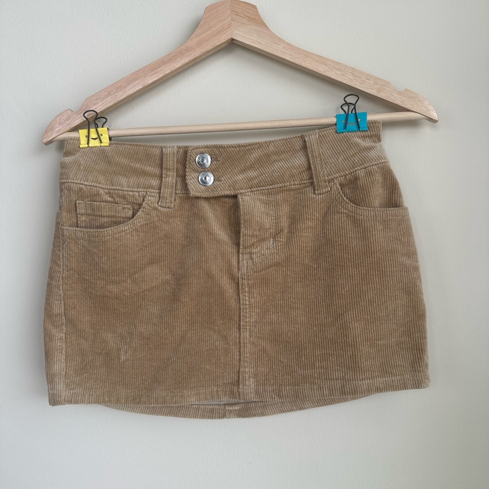 H&M Mini Corduroy Skirt